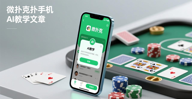 微扑克手机版AI教你学德州 新手快速掌握规则技巧