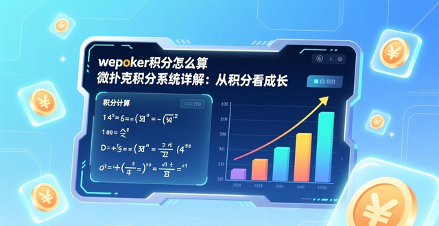 wepoker积分怎么算 微扑克积分系统详解：从积分看成长