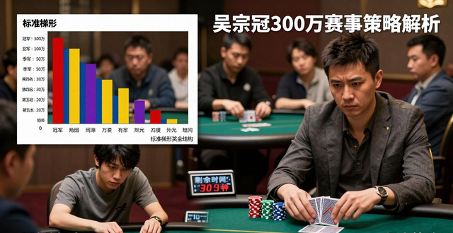 微扑克奖金结构怎么分 吴宗宪300万赛事策略解析