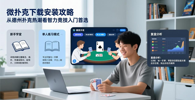 微扑克下载安装攻略 从德州扑克热潮看智力竞技入门首选