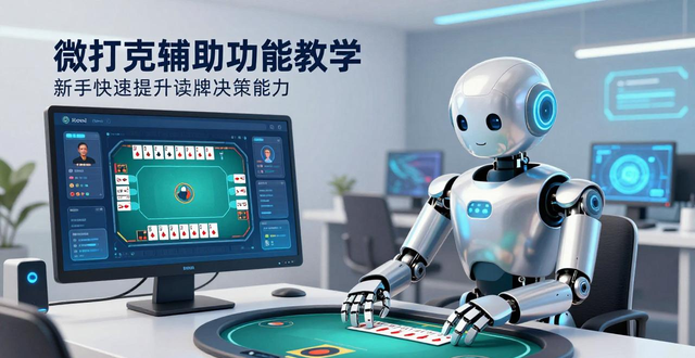 微扑克辅助功能教学 新手快速提升读牌决策能力