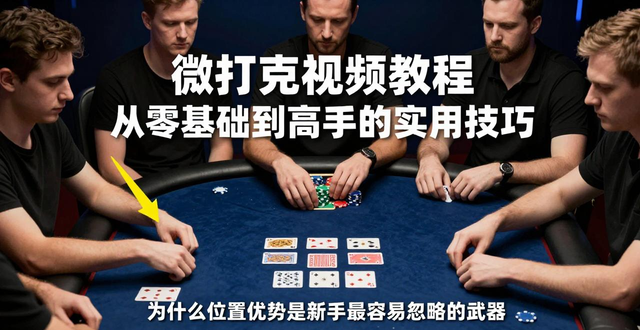 微扑克视频教程 从零基础到高手的实用技巧