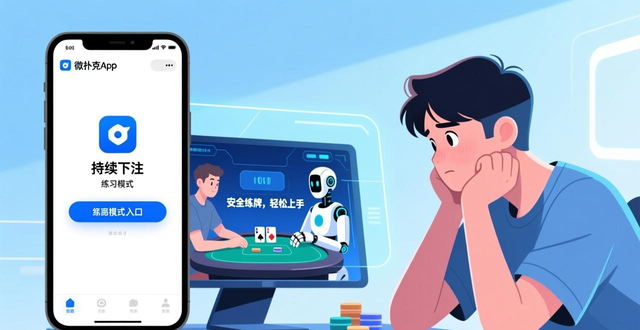 微扑克团队开发的这款陪练App，新手练牌必看