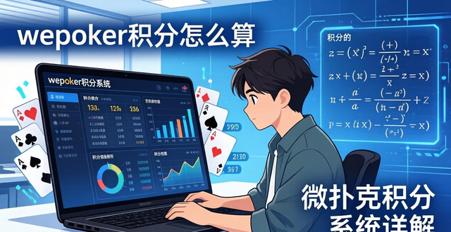wepoker积分怎么算 微扑克积分系统详解：新手如何利用积分提升牌技