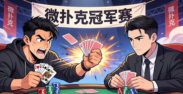 微扑克赛事攻略：三招轻松应对松凶型对手，提升胜率