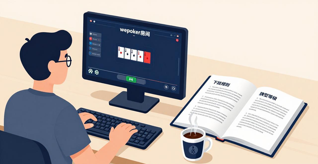 wepoker房间新手入门 德州规则学习到实战完整教程