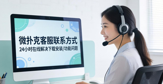 微扑克客服联系方式 24小时在线解决下载安装/功能问题