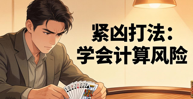 微扑克新手攻略：什么是紧凶打法，别再只会跟注了