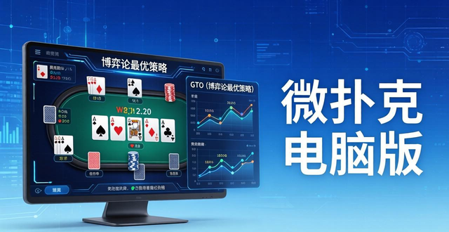 微扑克电脑版下载指南 德州扑克训练神器构建科学体系