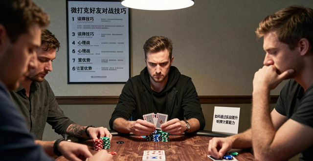 微扑克好友对战技巧 德州扑克私局提升牌技