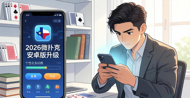 2026微扑克安卓版升级 德州扑克个性化训练下载安装