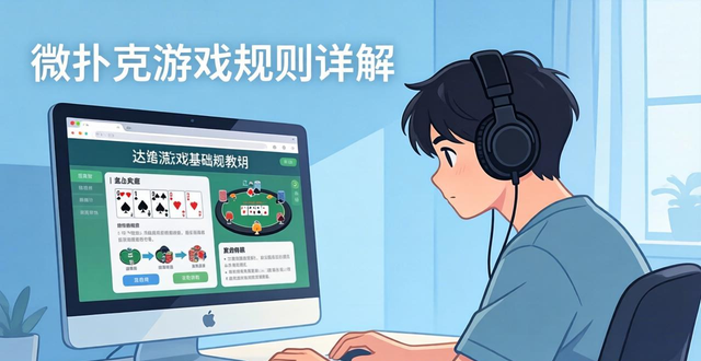 微扑克游戏规则详解 新手入门德州扑克玩法