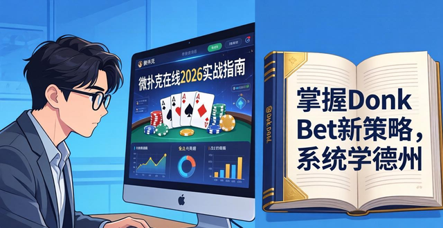 微扑克在线2026实战指南：掌握Donk Bet新策略，系统学德州