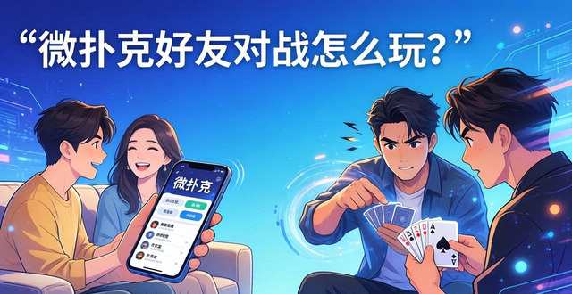 微扑克好友对战怎么玩？从建房间到实战技巧一篇看懂