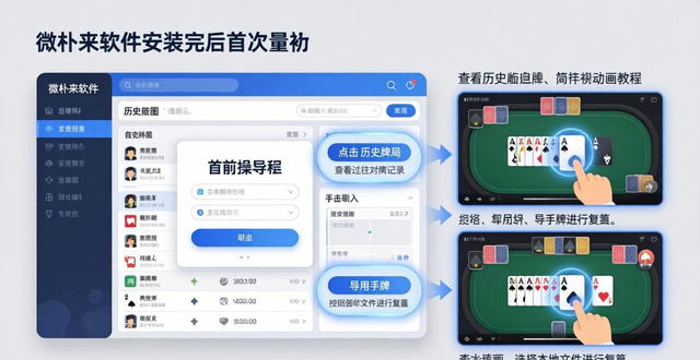 微扑克画面教程 德州扑克新手入门技巧