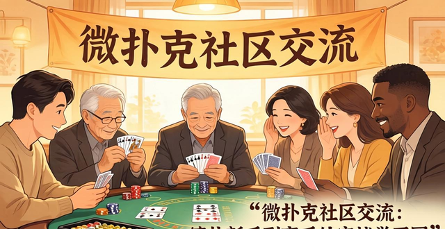微扑克社区交流：德扑新手到高手的实战学习圈