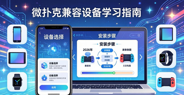 微扑克兼容设备大全：手机电脑安装指南，2026最新支持机型