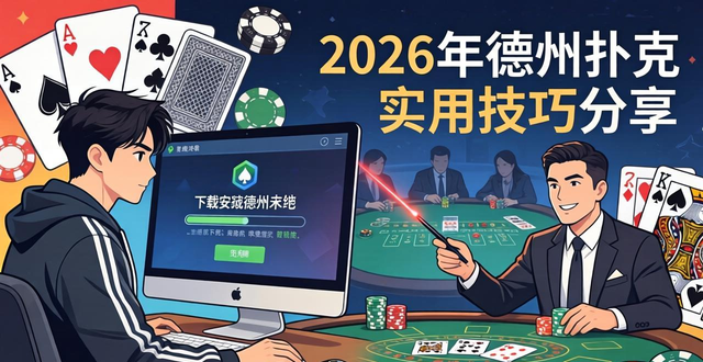 微扑克新手教程 从下载安装到掌握德州扑克核心技巧
