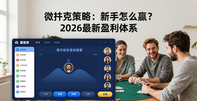 微扑克策略：新手怎么赢？2026最新盈利体系