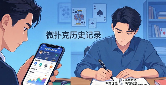 微扑克历史记录在哪看？学会复盘提升牌技