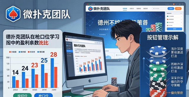 微扑克团队：安全合规的德州扑克学习工具，新手怎么下载使用