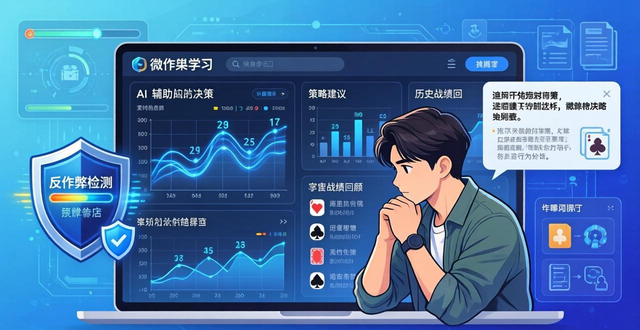 微扑克未来发展 拥抱AI与教学革新 2026年德州扑克学习软件趋势分析