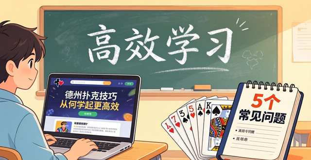 微扑克新手必看：这5个常见问题帮你少走弯路