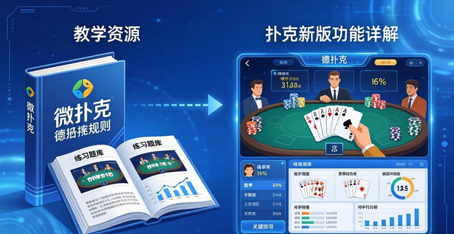 微扑克新版功能详解 这些更新让德扑练习更高效