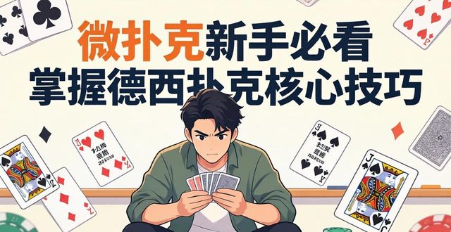 微扑克新手必看 掌握德州扑克核心技巧