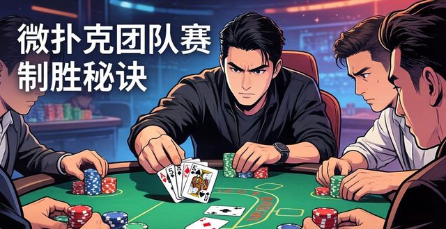 微扑克团队赛制胜秘诀：从入门到精通的实战指南