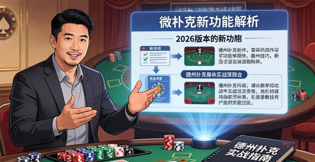 微扑克新功能解析：2026最新版本更新与实战技巧