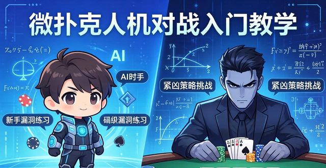 新手玩家必看 微扑克人机对战入门到精通全攻略