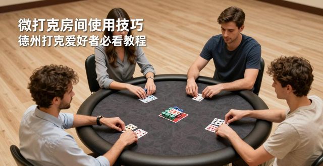 微扑克房间使用技巧 德州扑克爱好者必看教程