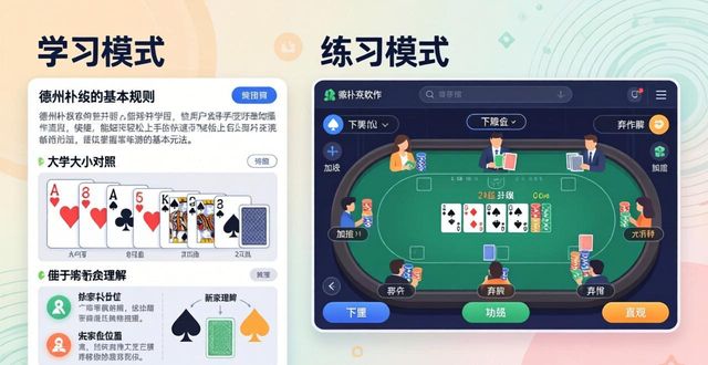 微扑克下载：跟着AI学德州扑克，新手也能快速入门