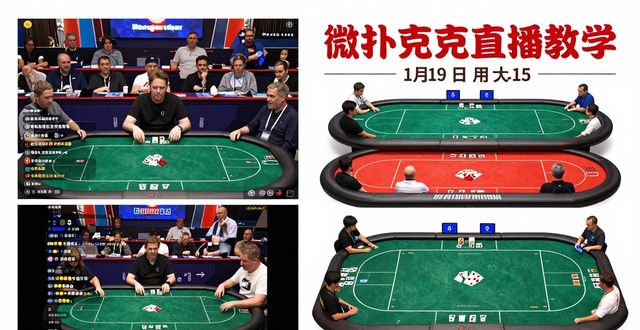 微扑克赛事直播功能全解析 新手必看的进阶学习工具