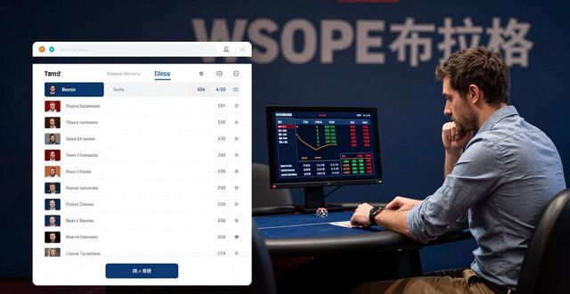 德州扑克赛事策略：从WSOPE布拉格看如何玩好神秘赏金赛