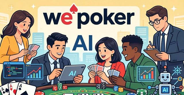德州扑克AI工具兴起 wepoker社区如何交流学习