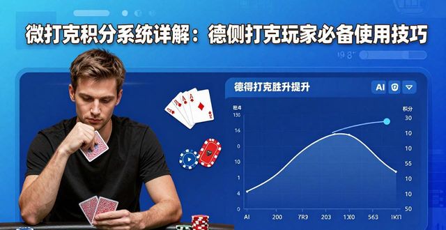微扑克积分系统详解：德州扑克玩家必备使用技巧
