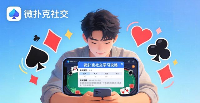 微扑克社交让德州扑克学习不再孤单 附详细下载使用教程