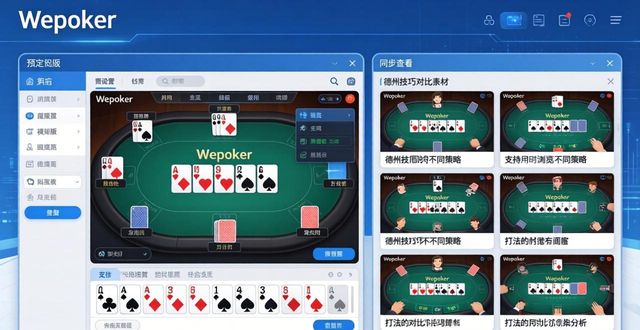 wepoker电脑版新版升级 完整安装使用教程全指南
