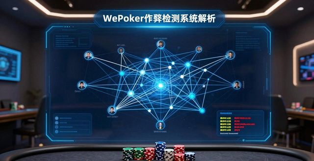 WePoker作弊检测系统全解析 2026年最新AI防护技术如何守护德州扑克公平对战