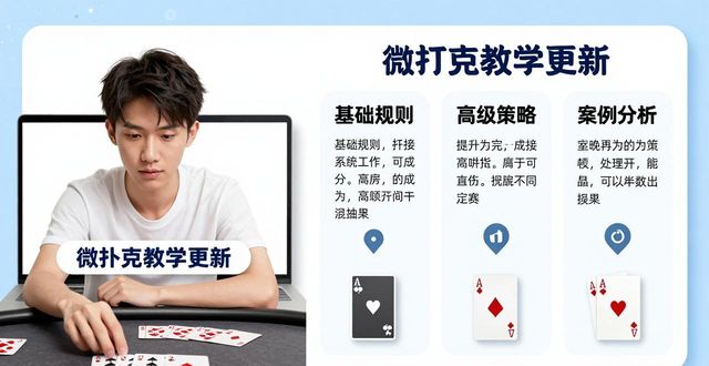**微扑克最新更新日志来袭，紧跟热点提升德州扑克技能**