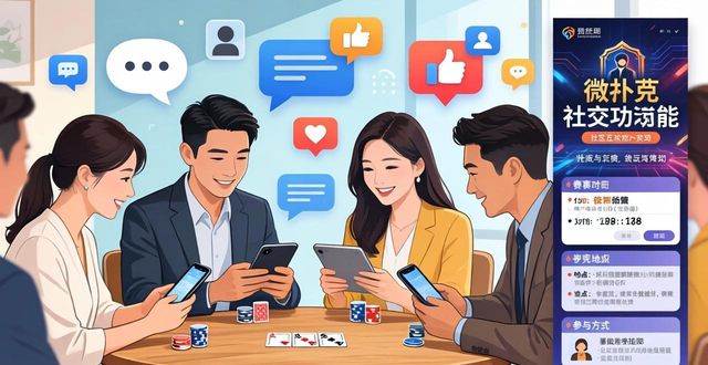 微扑克社交功能详解 和朋友一起学德州扑克