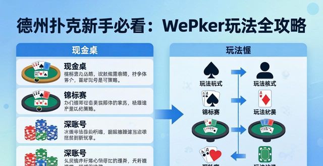 德州扑克新手必看：WePoker玩法全攻略