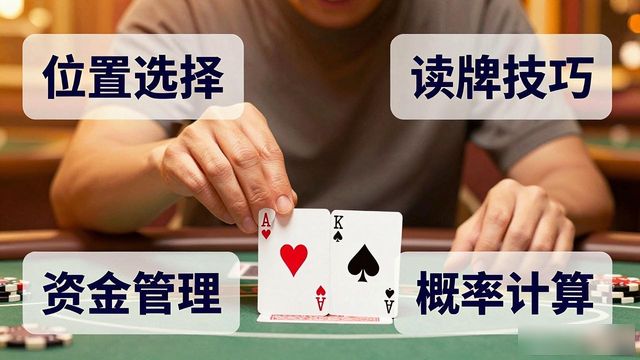 微扑克赛事攻略：德州扑克新手如何快速上手比赛
