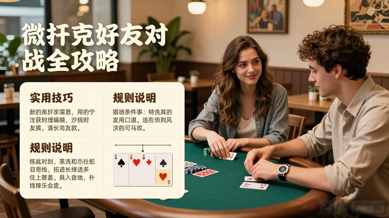 微扑克好友对战全攻略 手把手教你约朋友打德州