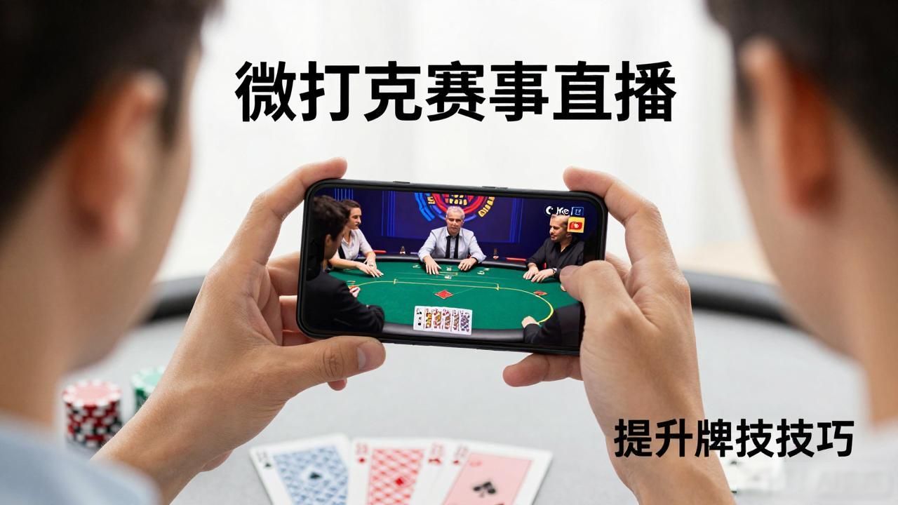微扑克赛事直播怎么看 教你用手机边看比赛边学技巧