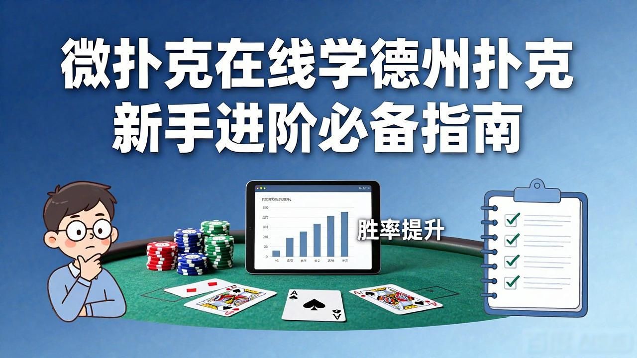 微扑克在线学德州扑克 新手进阶必备指南