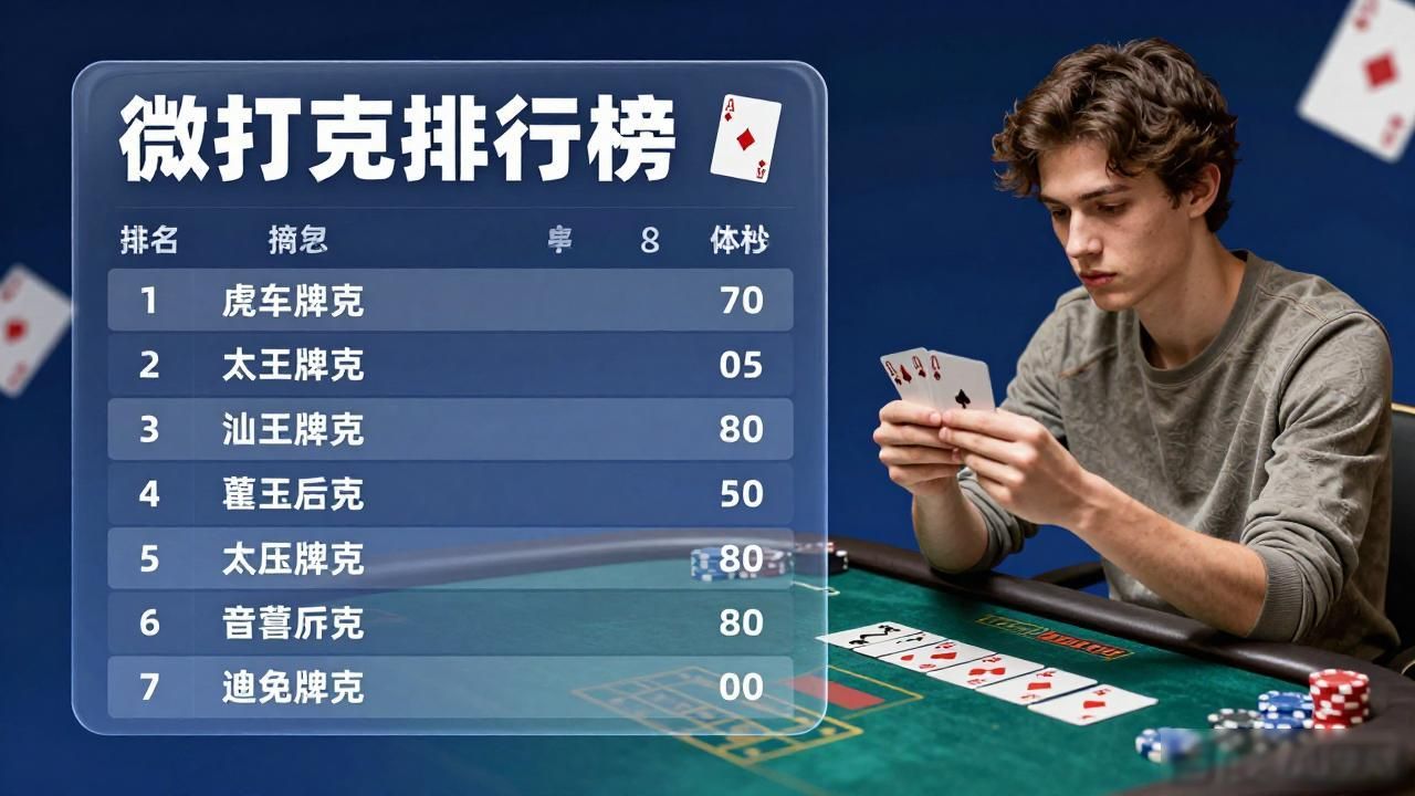 微扑克排行榜是什么 玩家必看攻略