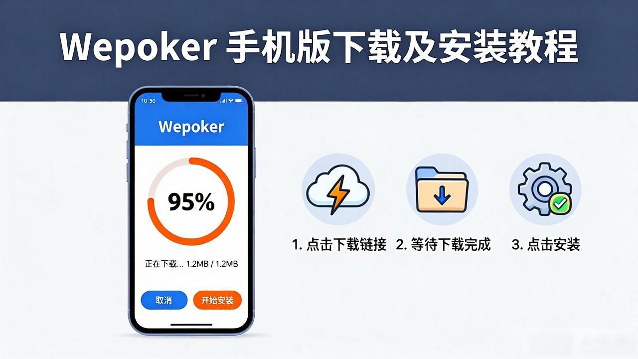 wepoker手机版下载及安装教程详解